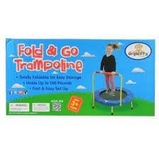 Fold and go trampoline clearance
